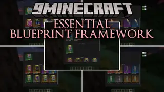 Essential Blueprint Framework Mod (1.21.1, 1.20.1) – Show Off Custom Capes