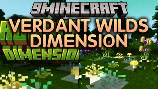 Verdant Wilds Dimension Mod (1.21.8, 1.21.1) – Survive a Lush Realm Packed
