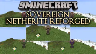 Sovereign Netherite Reforged Mod (26.1.2, 1.21.1) – Forge Unbreakable Gear