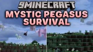 Mystic Pegasus Survival Mod (26.2, 1.21.11) – Fly Across Your World