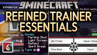 Refined Trainer Essentials Mod (1.21.1) – See Real-Time Battle Stats