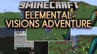 Elemental Visions Adventure Mod (1.21.1) – Unleash Elemental Sword Combos