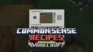 Common Sense Recipes Data Pack (1.21.4, 1.20.6) – Over 100 Logical Recipes