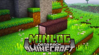 MinLog Data Pack (1.21.4, 1.20.6) – Discover Fallen Trees Across The World