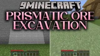 Prismatic Ore Excavation Mod (26.2, 1.20.1) – Mine Entire Ore Veins