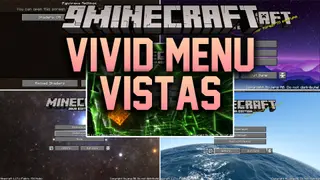 Vivid Menu Vistas Mod (1.21.11, 1.20.1) – Run Animated Shaders on Your Main