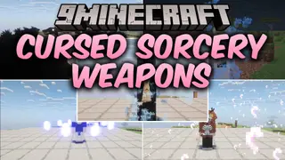 Cursed Sorcery Weapons Mod (1.20.1) – Unleash Powerful Shikigami