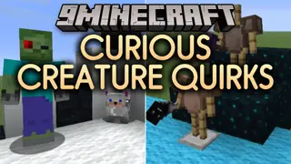 Curious Creature Quirks Mod (26.1.2, 1.20.1) – Turn Mob Drops Into Useful Gear