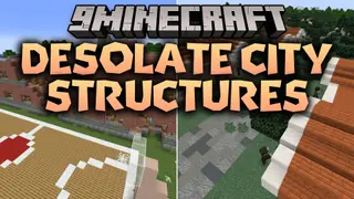 Desolate City Structures Mod (1.20.1) – Scavenge Ruined Cities in an Apocalypse