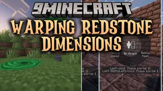 Warping Redstone Dimensions Mod (26.1.2, 1.21.1) – Walk Instantly