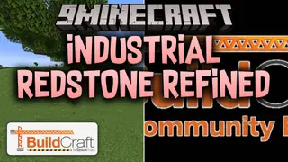 Industrial Redstone Refined Mod (1.21.1, 1.20.1) – Automate Mining with Pipes