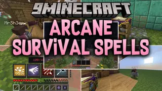 Arcane Survival Spells Mod (26.2, 1.21.11) – Cast Spells and Duel Friends