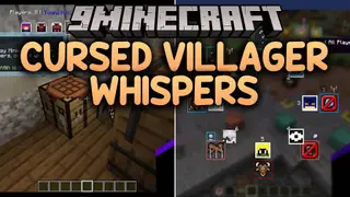 Cursed Villager Whispers Mod (1.21.1) – Host Social Deduction Games with Friends