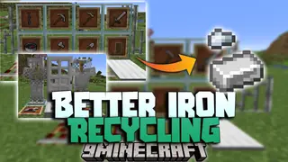 Better Iron Recycling Data Pack (1.21.11, 1.20.1) – Breathe New Life Into Iron