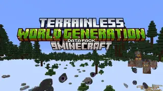 Terrainless World Generation Data Pack (1.21.3, 1.20.1) – Explore a world without limits