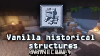 Vanilla Historical Structures Data Pack (1.21.3, 1.20.1) – Step Back In Time With This Nostalgic Data Pack