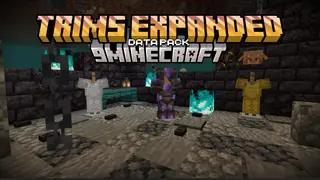 Trims Expanded Data Pack (1.21.3, 1.20.1) – Customize Armor with New Materials