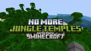 No More Jungle Temples Data Pack (1.21.1, 1.20.1) – Uninterrupted Jungle Exploration