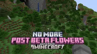 No More Post-Beta Flowers Data Pack (1.21.1, 1.20.1) – Return to Classic Flora