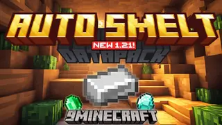 Auto Smelt Data Pack (1.21.1, 1.20.1) – Instant Ingots While You Mine