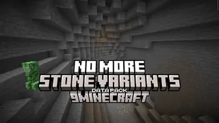 No More Stone Variants Data Pack (1.21.1, 1.20.1) – Pure Stone Mining
