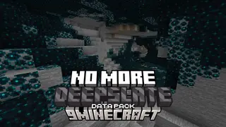 No More Deepslate Data Pack (1.21.1, 1.20.1) – Simplify Your Minecraft World Generation