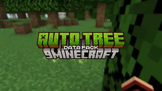 Auto Tree Data Pack (1.21.1, 1.20.1) – Auto Replant