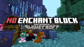 No Enchant Block Data Pack (1.21.1, 1.20.1) – Free To Decorate Your Enchanting Area