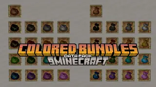Craemon's Colored Bundles Data Pack (1.21.1, 1.20.6) – Customizable Storage Solutions