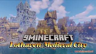 Lothaven: Medieval City Map (26.2, 1.20.1) – Intricate City Design