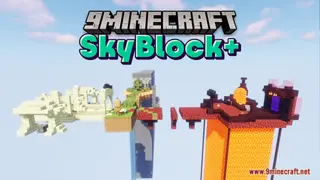 SkyBlock+ Map (26.2, 1.20.1) – New Advanced Challenge