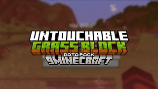 Minecraft, But If You Touch Grass You Die Data Pack (1.21.1, 1.20.1)