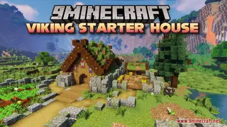 Viking Starter House Map (26.2, 1.20.1) – Where It All Begins