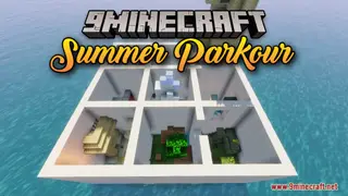 Summer Parkour Map (26.2, 1.20.1) – Jumping In The Sun