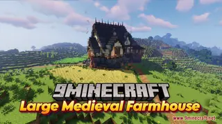 Large Medieval Farmhouse Map (26.2, 1.20.1) – With Full Interior