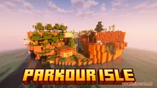 Parkour Isle Map (26.2, 1.20.1) – Conquer the Island
