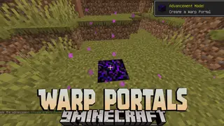 Warp Portals Data Pack (1.21.1, 1.20.1) – Swift Travel Across Your Minecraft Realm