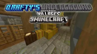 qrafty's Underground Villages Data Pack (1.21.1, 1.20.1) – Ultimate Survival Shelters