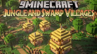 Jungle and Swamp Villages Data Pack (1.21.1, 1.20.1) – More Jungle Buildings