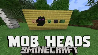 Rebalanced Mob Heads Data Pack (1.21.1, 1.20.1) – Celebrate Your Victories And Showcase Your Trophies!