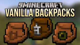 Working Vanilla Backpacks Data Pack (1.21.1, 1.20.1) – Up to 27 Slots