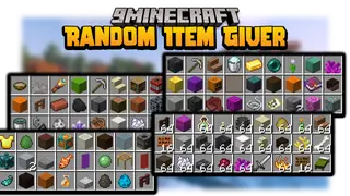 Random Item Giver Data Pack (1.21.1, 1.20.1) – Random Item Every 15 Seconds