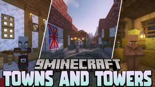 Towns And Towers Data Pack (1.21.1, 1.20.1) – Better Structures!