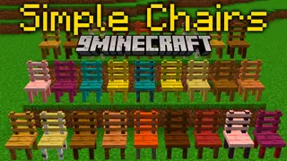 WASD Simple Chair Data Pack (1.21.1, 1.20.1) – Cozy Corners!