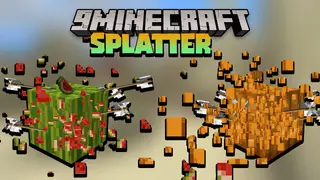 Splatter Data Pack (1.21.1, 1.20.1) – Exploding Melon, Pumpkin