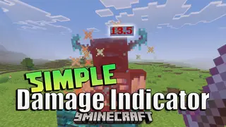 Simple Damage Indicator Addon (26.x, 1.21) – Track Exact Damage Numbers During Battles