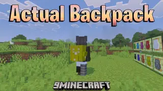 Actual Backpack Addon (26.x) – Craft Wearable Dyeable Bags For Extra Storage