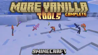 More Vanilla Tools Complete Addon (26.x, 1.21) – Craft Custom Tools With Magical Abilities