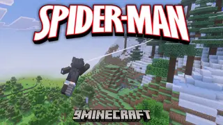 Spider Man Addon (26.x, 1.21) – Swing Through Multiverse Portals With Web Shooters