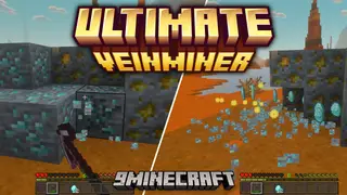 Ultimate Veinminer Addon (26.x, 1.21) – Break Connected Ores In One Hit